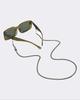 Seupeulingseuteulingseu Clip Antique Metal Chain Eyeglass Strap [Khaki]