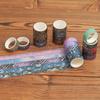 YUBBAEX Masking Tape Moon and Planet Designs Washi Paper Tape with Gold Foil Floral Decoration Tape for DIY Bullet Wrapping 20-Roll Set Space-themed