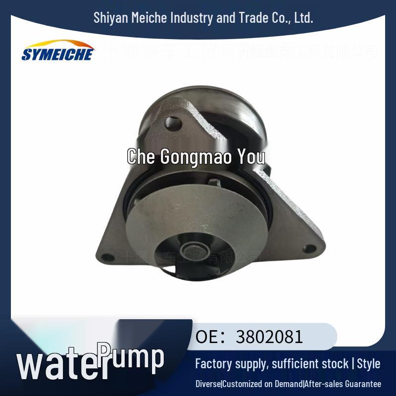 Construction Machinery Water Pump for Dongfeng Cummins Engine (Models: 3802081, 3804883, 3806180, 5473302) Domestic