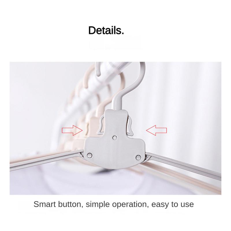 Miljøvern Materiale Bærbar henger Anti-skli Klesvask Oppbevaringsutstyr Reisenødvendigheter Reisehenger Spar plass