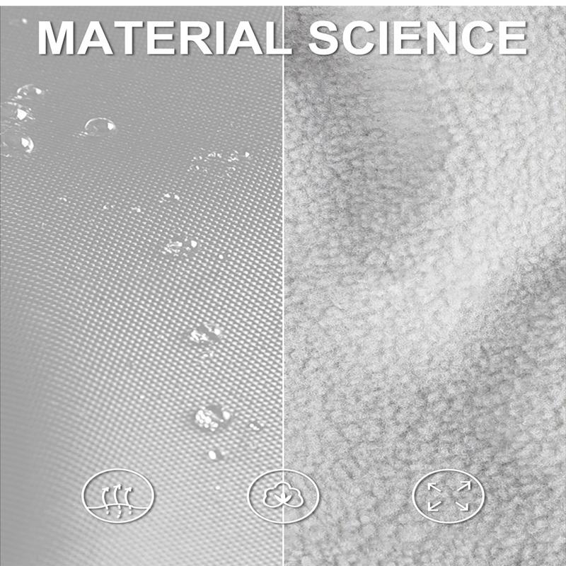 Winter Warm Pet Dog Coat Waterproof Pet Jacket for Medium Large Dogs Reflective Thickened Plush Dog Clothes Dog Accessories