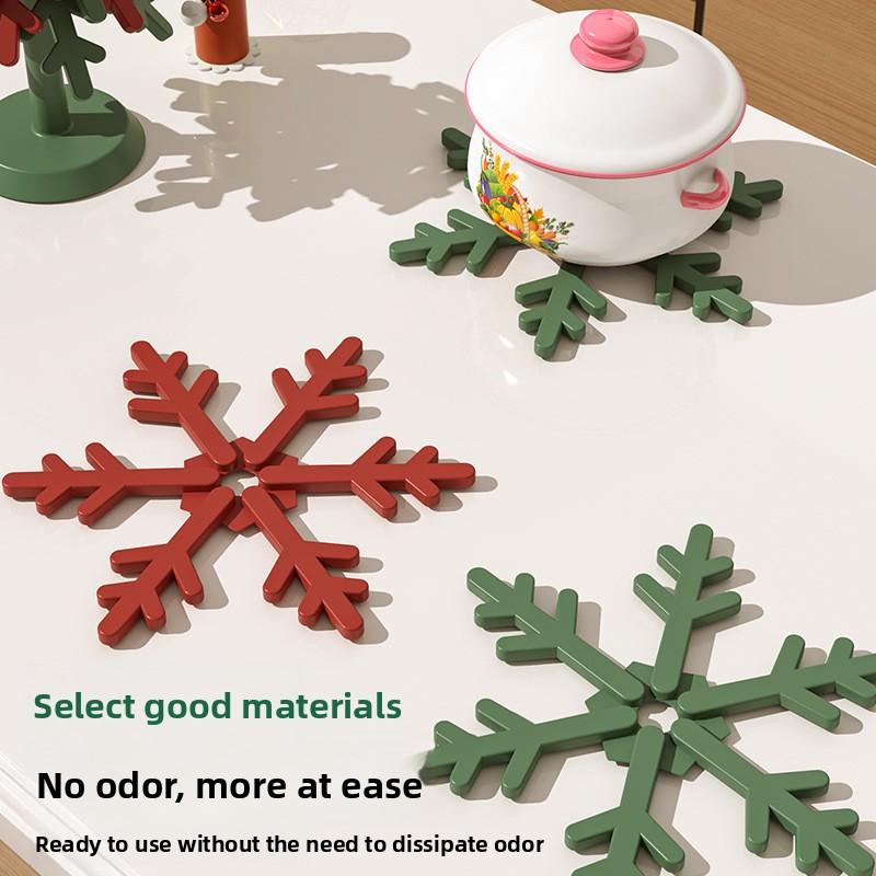 Small Tree Insulation Mat, Dining Table Anti-scalding and High Temperature Resistant Placemat