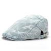 Butterfly Peaked Cap Retro Denim Beret Women Jacquard Progressive Cap
