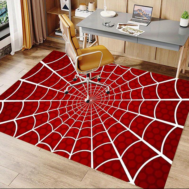 1 Stück Spinnennetz Extra Groß Rutschfester Boden Teppich, Büro, Familie, Schlafzimmer, Studio - Großer Bereich TeppichJ0338