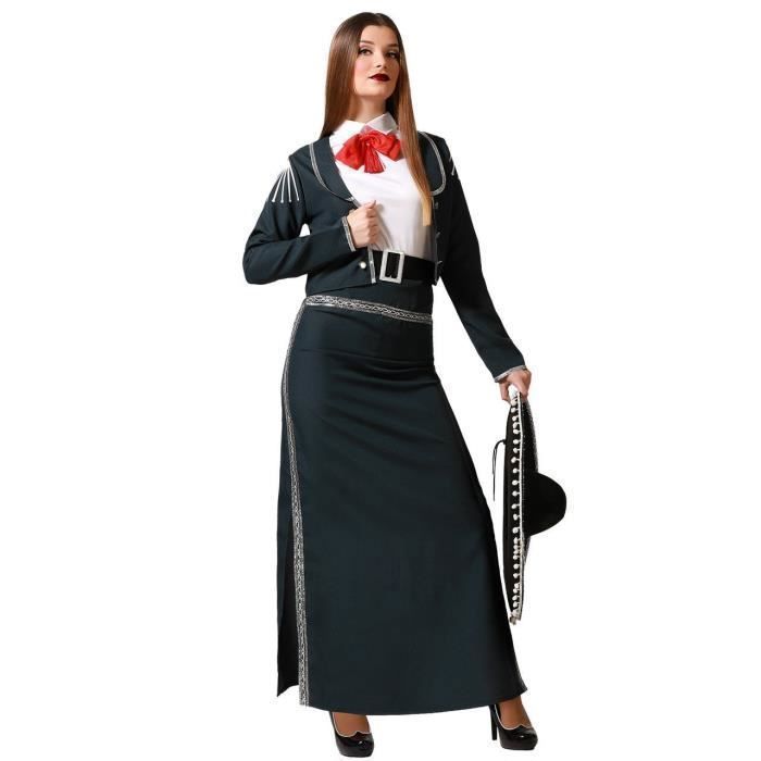 ANGEL TOMAS, SA. Déguisement Mariachi Noir. XXL. Adulte