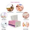 Cute Rabbit Natural Soft Facial Tissues, S Size, 330 Sheets, 10-Pack, Absorbent Virgin Wood Pulp