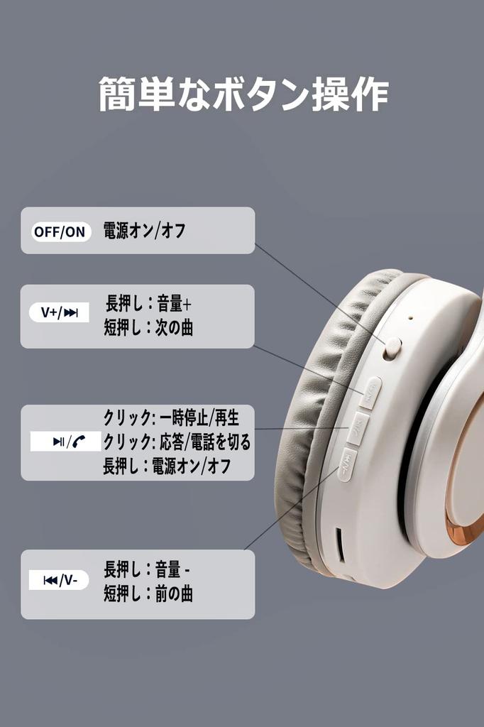 Wireless Bluetooth Low Lightweight and 40mm HD Driver Instructions for Web and Zoom Calls 5.3 Over-Ear Headphones, Latency, Closed-Back Design,