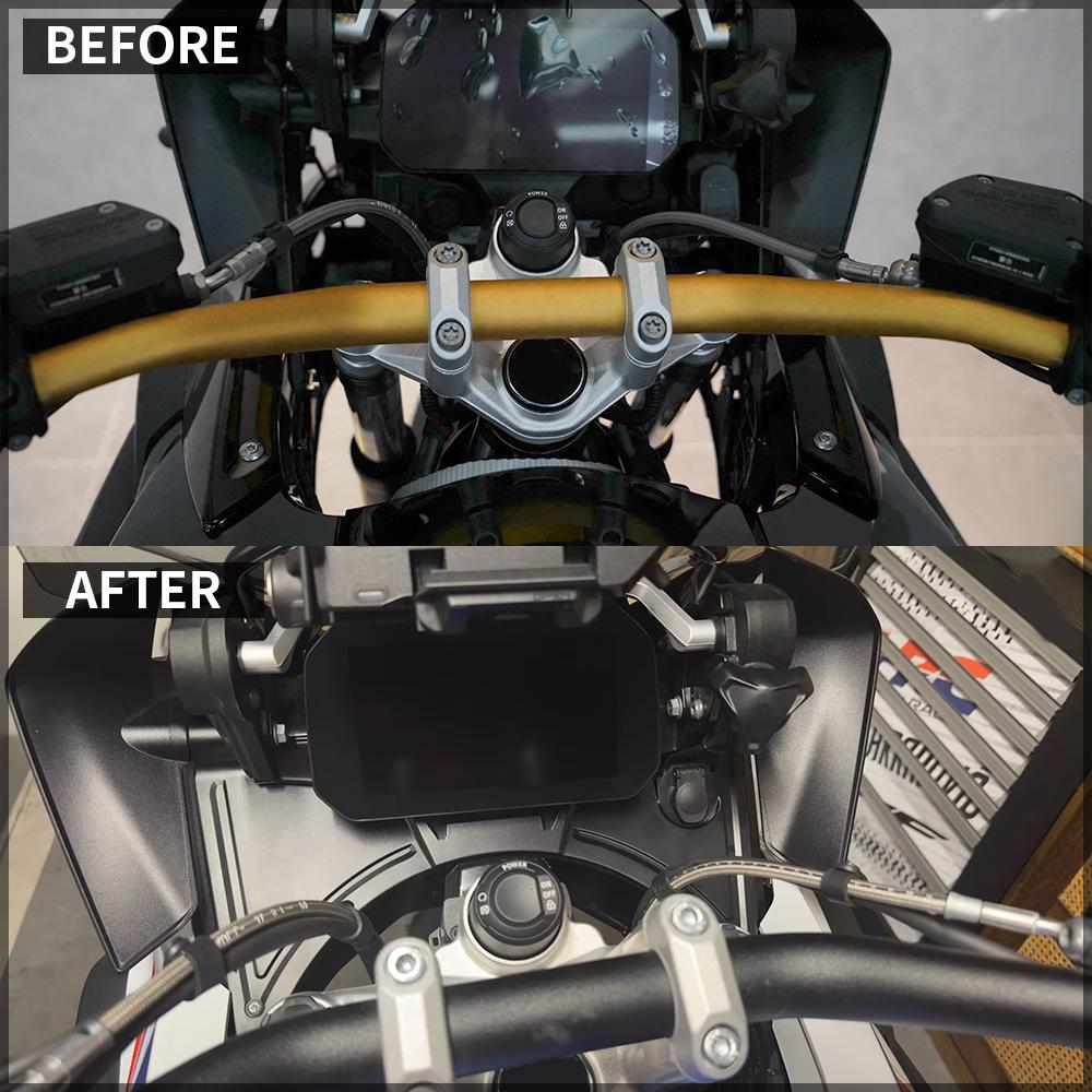 For BMW R1200GS R1250GS LC ADV Adventure R 1250 GS R 1200GS LC R1250 GS Motorcycle Cockpit Fairing Updraft Deflector 2013-2023