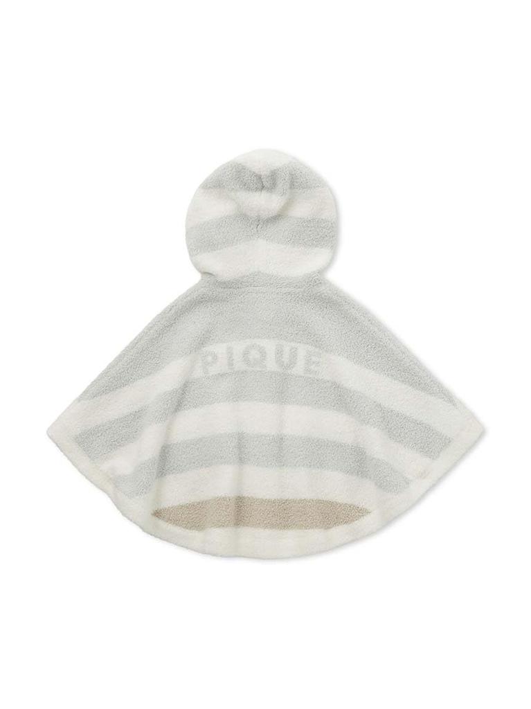 Gelato Pique BABY Bebimoko Border Poncho PBNT245406 PNK 70