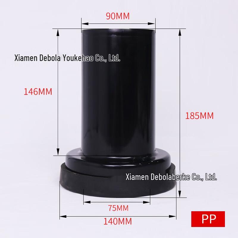 LANGZHIWEN 18.5cm Hidden Water Tank Drain Pipe