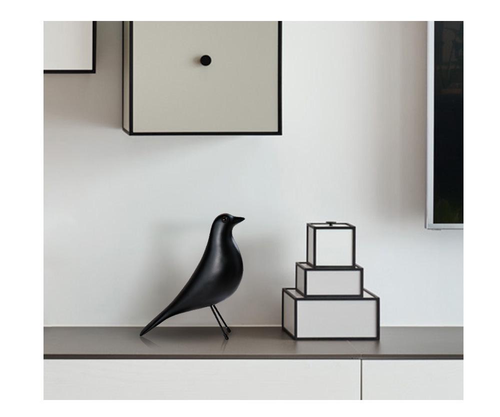 Creative Resin Dove Figurine: Bird Ornament Décor for Home & Entryway