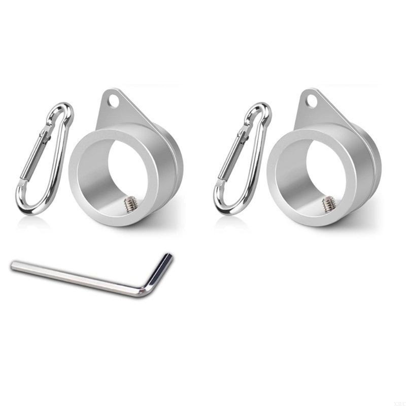

Rotatable Flag Poles Rings Fastener Accessories for Flag Presentation X3UC серебряный