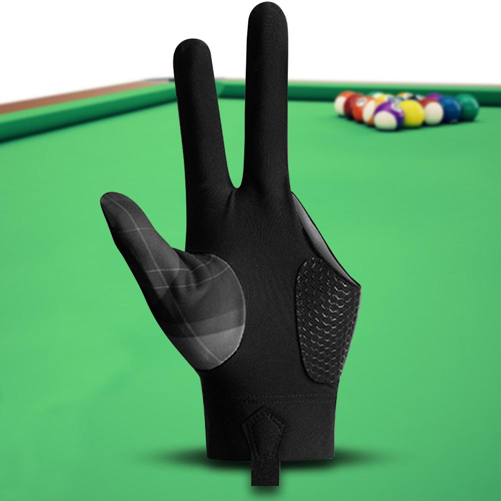 Helhands Biljardhandskar Halkfria Biljardpoolhandskar Vänster/Höger Hand Universella Biljardsporttillbehör