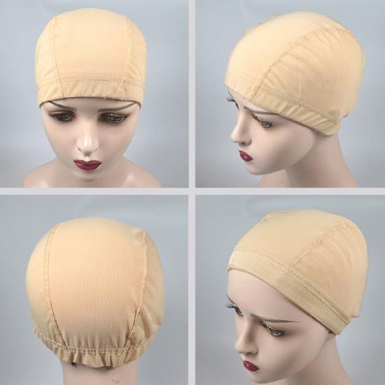 Women Wig Cap Adjustable Breathable Stretchy Wig Hat Reusable Washable Non-Slip Invisible Elastic Hair Net Mesh Cap