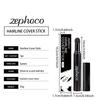 Hairline Shadow Pen Instantly Covers Thinning Roots Quick Conceal Stick with Natural Black Powder for Fast Hair Fixes