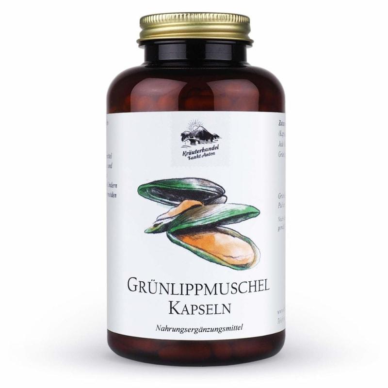 

Kruterhandel Sankt Anton Green-Lipped Mussel 1500 mg 300 Capsules