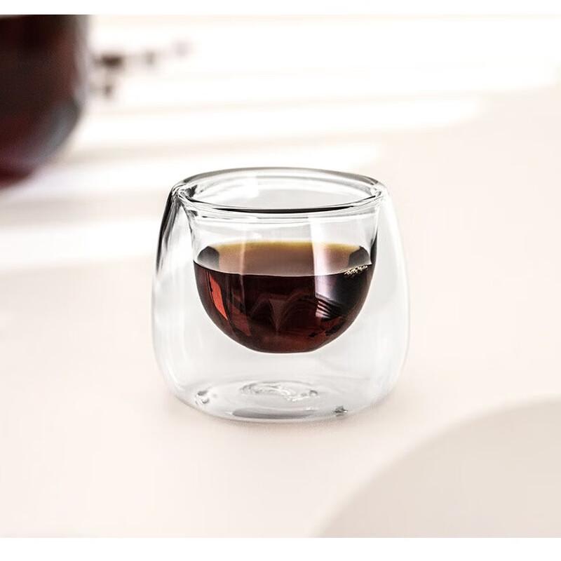 

Shangqi Nordic Glass Coffee Pot with Black Silicone Lid