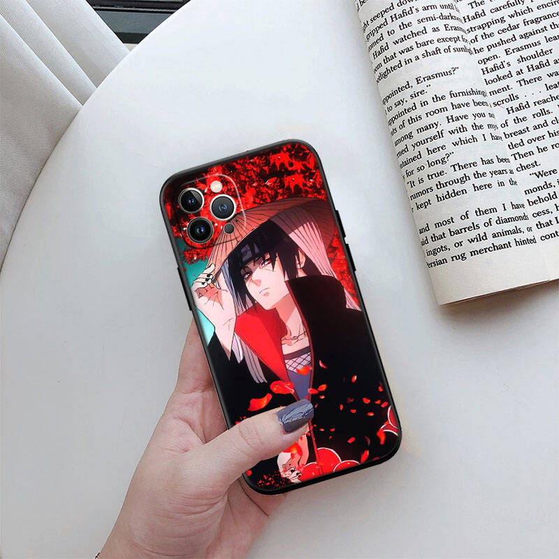 MH103 Naruto Uchiha Itachi Handyhülle für iPhone 7 8 11 12 13 14 15 16 17 16E XS Pro Max XR X SE Air