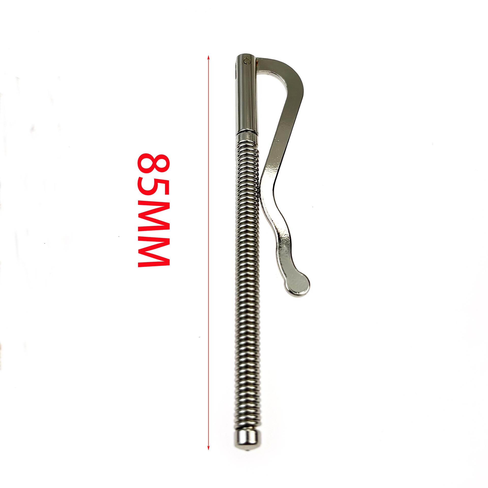 Electroplated Round Head Spring Clip Wallet Accessory