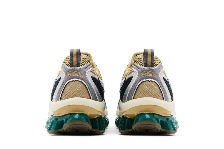 Heren Sneakers ASICS Gel-Quantum Kinetic Khaki Beige Puur Zilver Khaki Beige/Puur Zilver