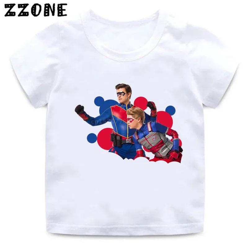 Henry Danger Kreslená Dětská Trička Pro Malé Kluky Ležérní Vtipné Tričko Dětské Letní Streetwear Vrchní Díly