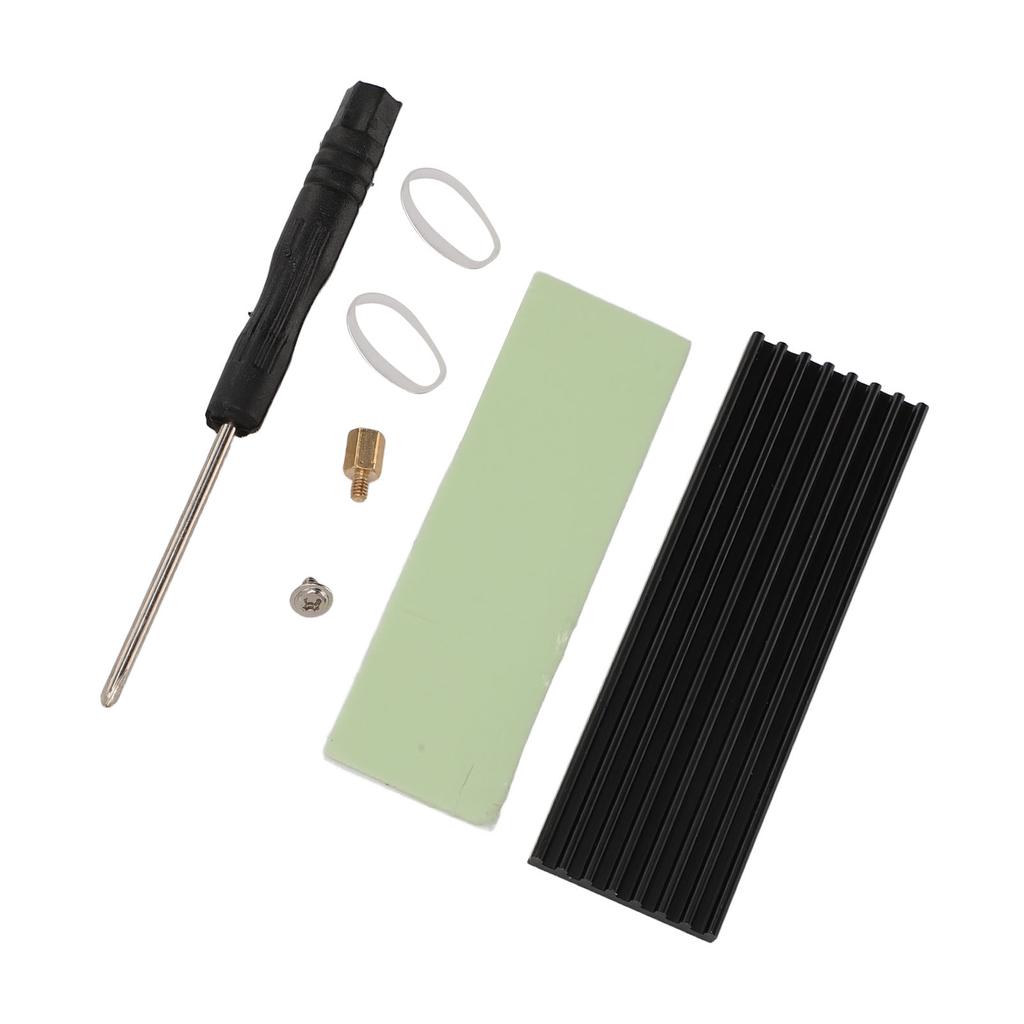 SSD Heatsink Aluminum Efficient Cooling Hard Drive Heat Sink for M.2 2280 Solid State Drive for Laptop PC