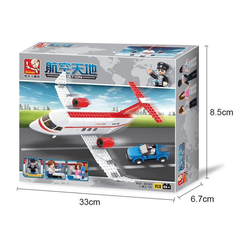 

Конструктор Самолет Сборная Игрушка Авиационная Модель Пазл Веселье Дети Для Red 275Pcs