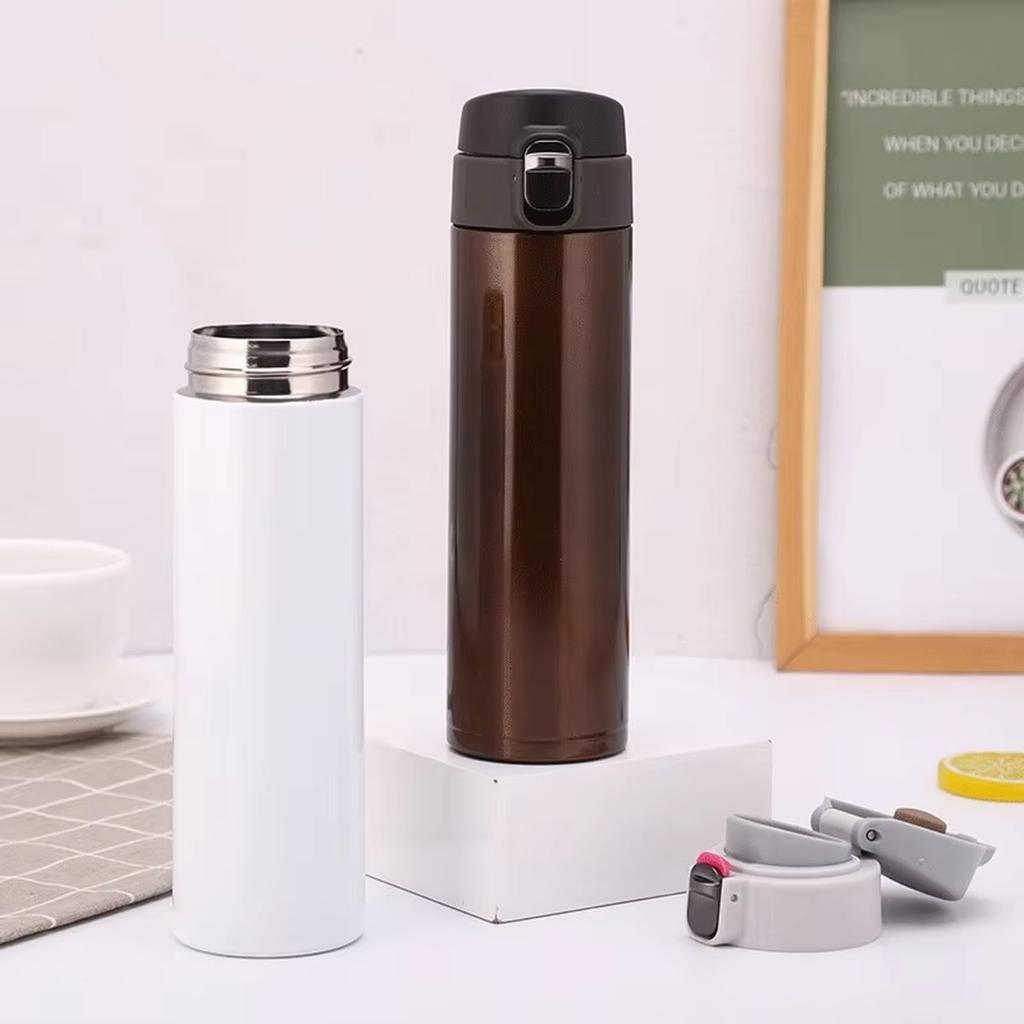 Stainless Steel Vacuum Insulated Cup -Up Lid Travel Car Mug Gift Cup