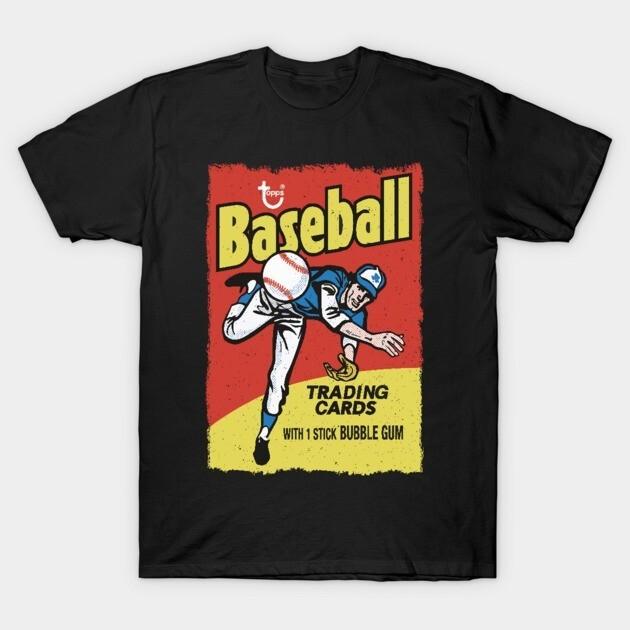Baseball Trading Cards T-Shirt Unisex T-Shirt M