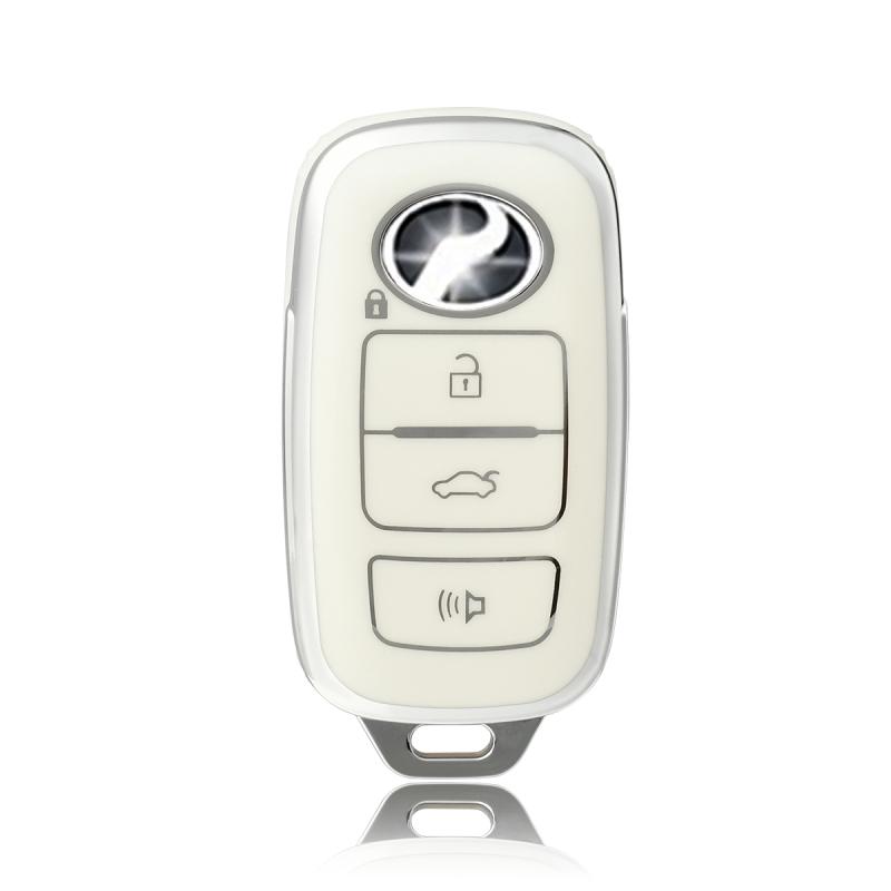 4 Buttons Key Fob Cover For Toyota Perodua Key Case Cover Car Key Protection Smart Remote Tpu Car Key Case Bag 8 Colors