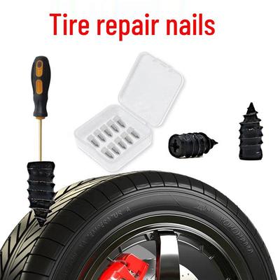 Quick Repair Rubber Screw Nails for Tubeless Tires - Ideal for Electric Cars, Motorcycles, Bicycles