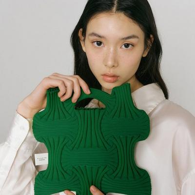 Green New Bow Bag