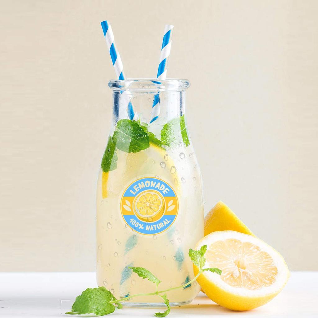 A-SUB Etiket Çıkartmaları Parlak Film Şeffaf Suya Dayanıklı Mürekkep Püskürtmeli 15 Yaprak Kesilmemiş El Yapımı Çıkartmalar