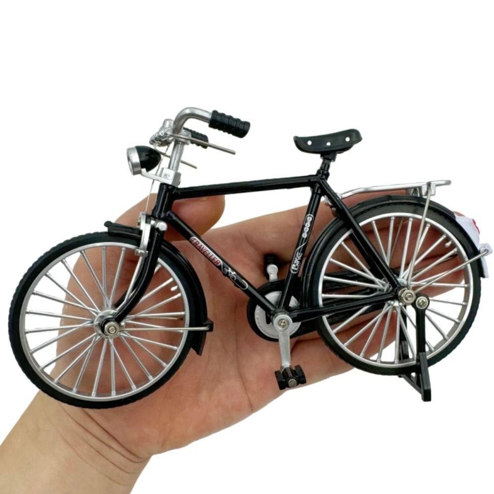 DIY Montage Fahrrad Modell Spielzeug Retro Mini 28 Großer Lenker Fahrrad Simulations Fahrrad Modellbausatz Sammlung