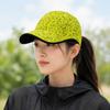 Summer seamless integrated baseball cap outdoor cycling sports cap women's light and breathable line printed baseball cap