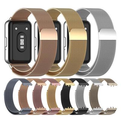 Milanese Loop Band für Samsung Galaxy Fit 3 SM-R390 Edelstahl Mesh Armband Armband