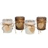Romantic Heart Shaped Starry Sky Candle Cup Valentine's Day Candle Holder Wedding Party Bar Atmosphere Nordic Decoration