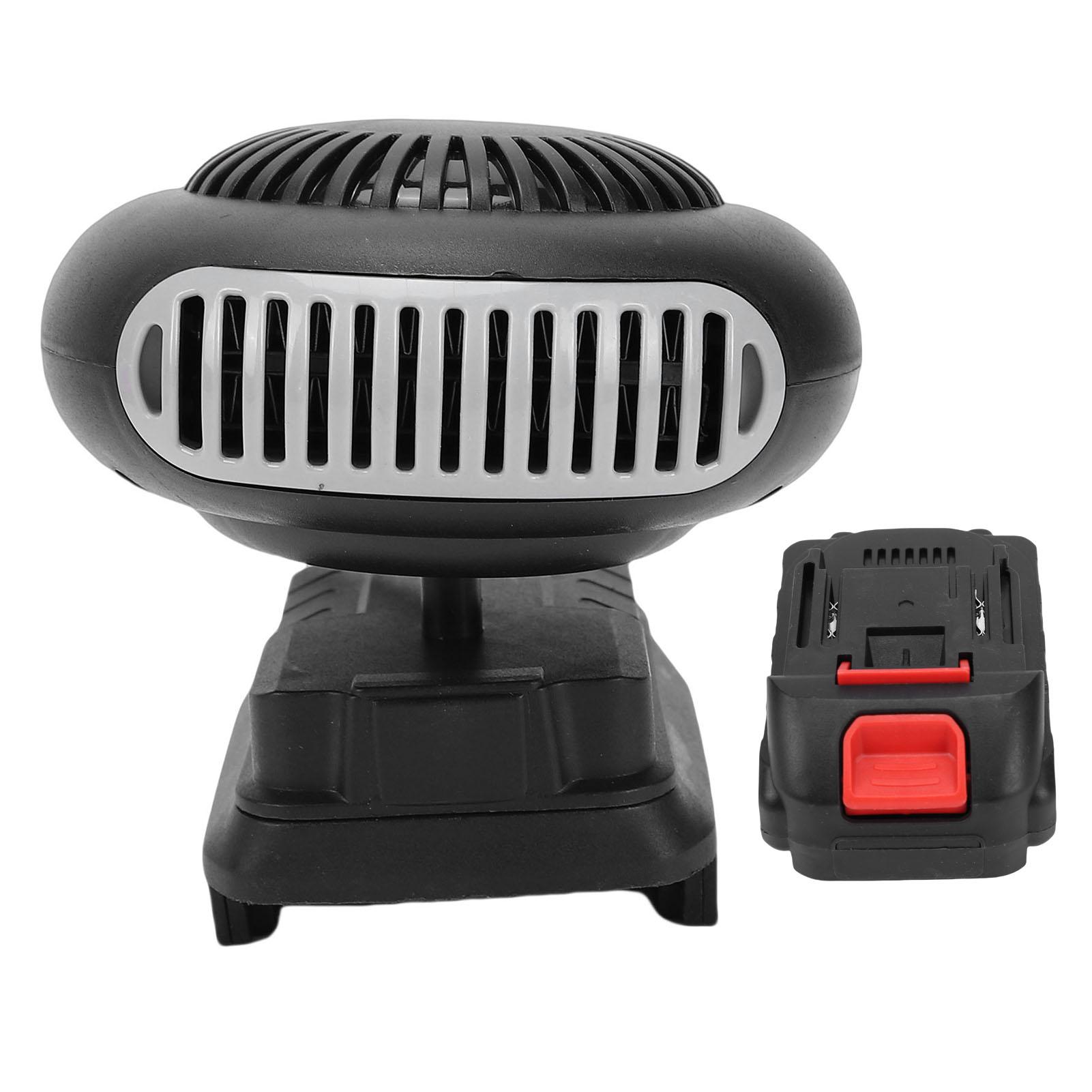 

Car Heater 170W Portable Cordless Car Window Defogger Small Space Heater with USB Port for Electric Tricycles Cars Office Indoor чёрный