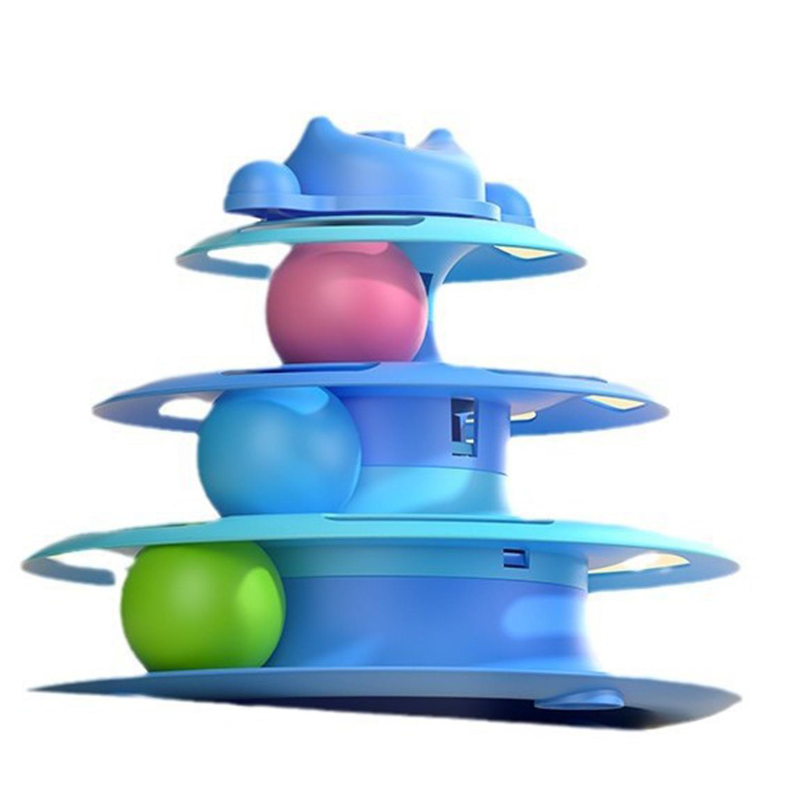 Саморазвлекающаяся игрушка для питомца, Внутреннее колесо-тренажер для питомца с тремя разноцветными перьями, Товары для питомцев.