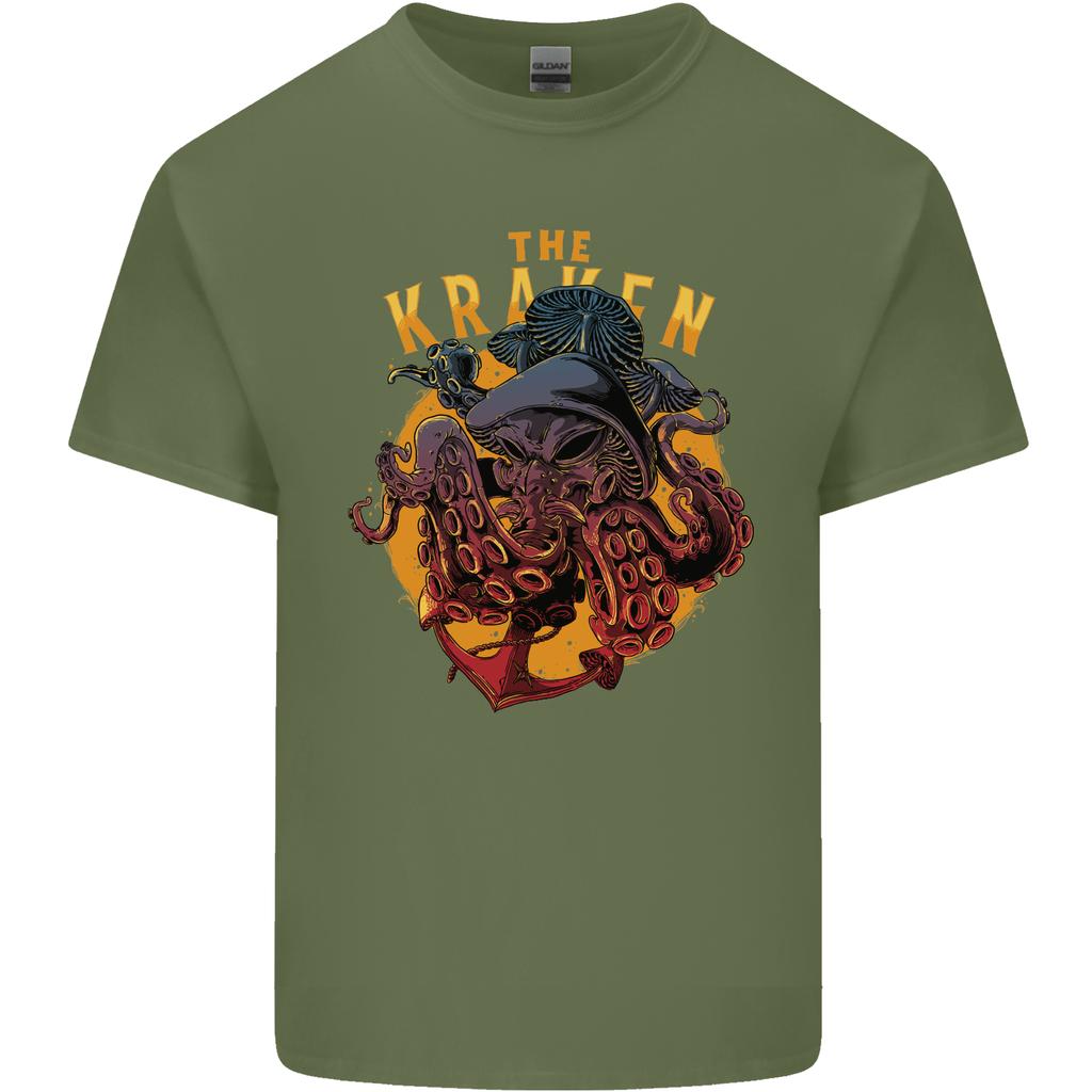 The Kraken Octopus Cthulhu Scuba Diving Unisexs Light Cotton TShirt