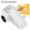 Manual Cheese Grater Stainless Steel Vegetables Cutter (White)