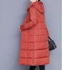 Women's Mid-length Cotton Coats, Winter Coats, Plus Size Coats, Mother's Clothes, Thickened, Long Over-the-knee Coats
