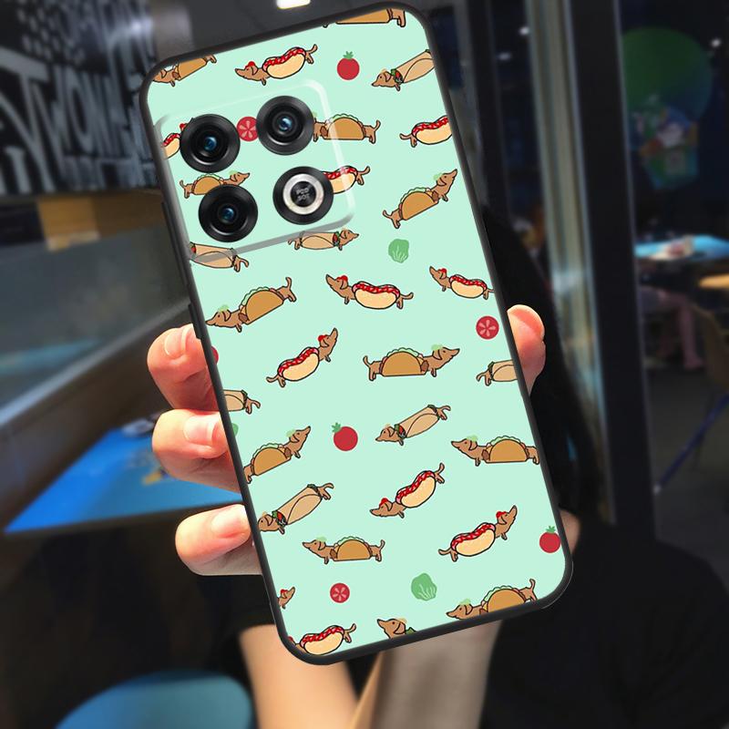Dachshund Dog Funda For OnePlus 12R 13 R 12 11 9 10 Pro 8T 9RT 10T OnePlus Nord 4 CE 2 3 Lite N20 N30 Case