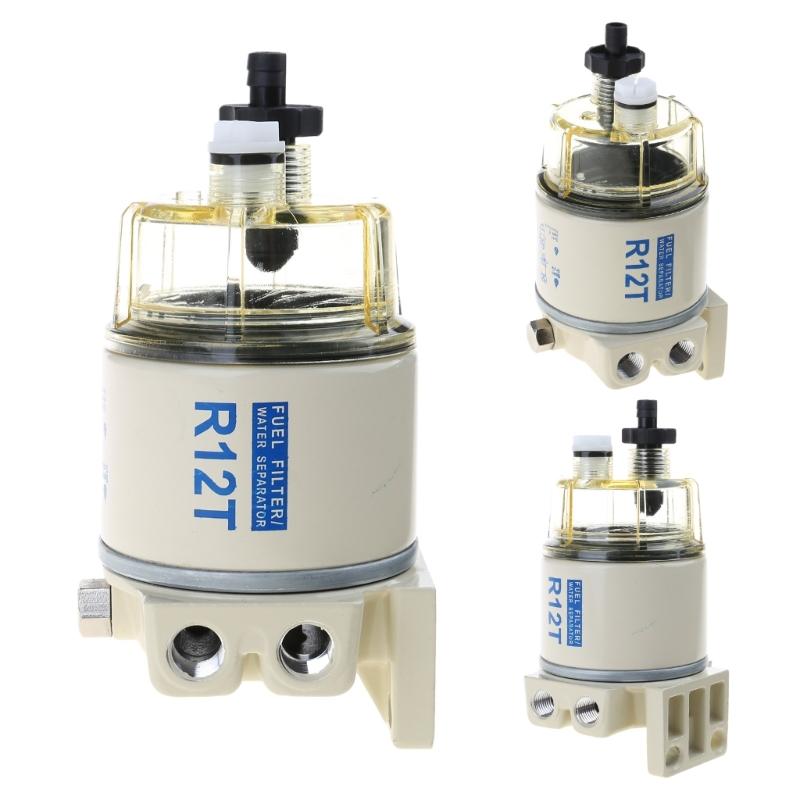 R12T Kraftstoff-/Wasserabscheiderfilter Motor Marine SPIN-ON R12T Filter Ersetzt S3240 120AT NPT ZG1/4-19 Komplette Baugruppe