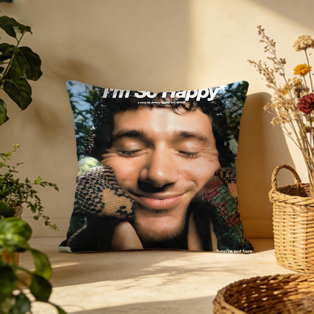 Hot JJeremy Zuckerning Cushion Cover Versatile DoubleSided Pillow Case Fit for Sofa Bed Car Daily Decor
