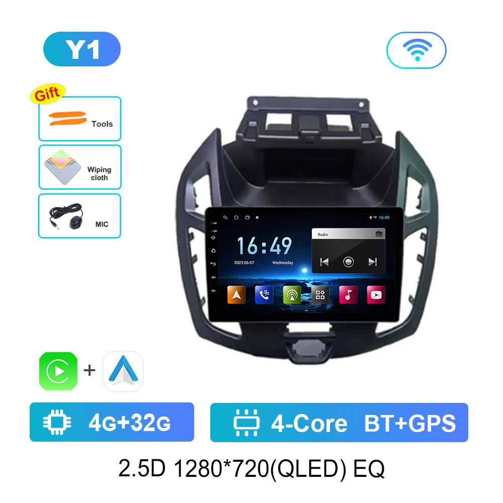 Car Radio Android 14 System For Ford Transit Connect Tourneo Connect 2014 - 2019 GPS Multimedia Player Navigation Stereo DSP BT