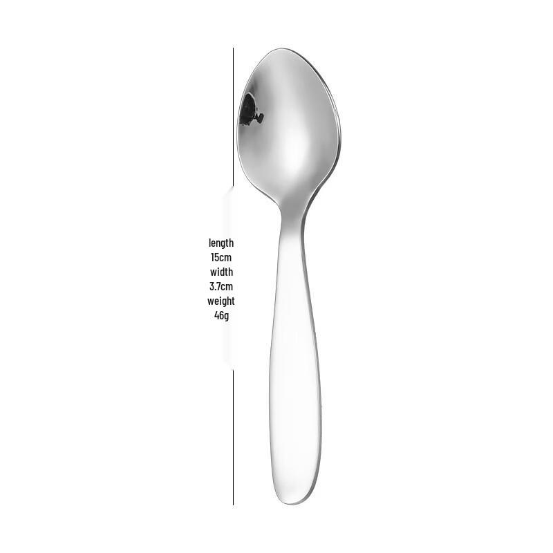 Abay 304 Stainless Steel Children s Dining Spoons (7-Pack)
