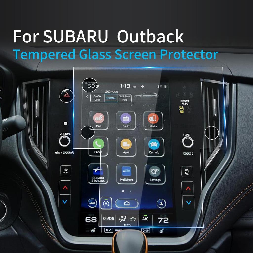 PET Screen Protector for Subaru Outback Legacy +    11.6 Inch 3 holes Touch GPS Navigation Screen