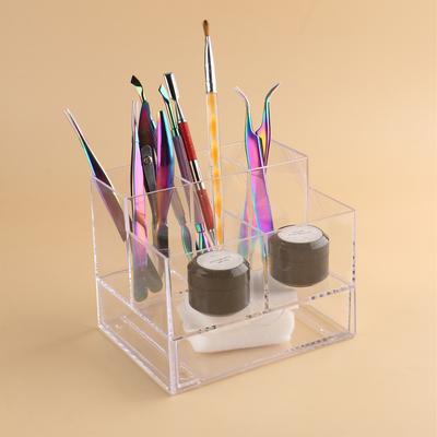 Tipo di cassetto multifunzionale Organizzatore di strumenti per unghie Scatola di immagazzinaggio strumenti per trucco Strumento per trucco manicure