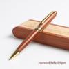 Set di Penne Stilografica e Sfera in Palissandro e Padauk - Elegante Souvenir Aziendale, da Ufficio o da Viaggio